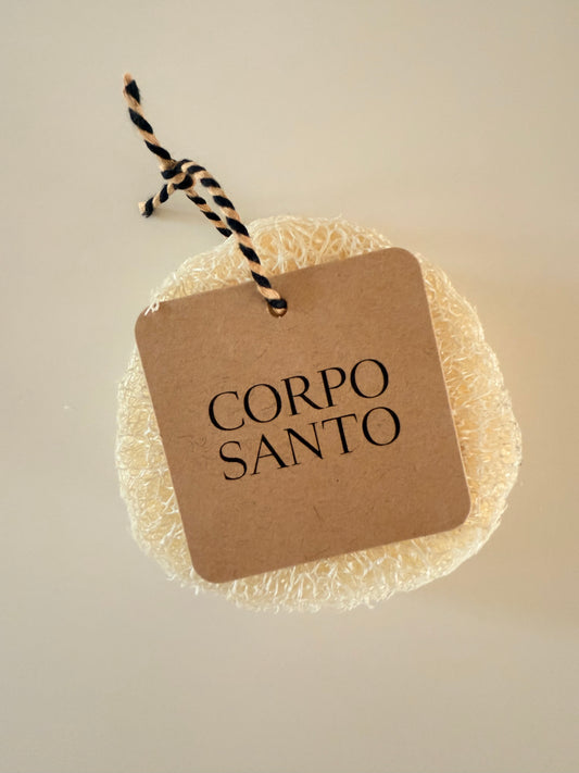 Natural loofah soap dish - keeps your soap dry and lasting longer